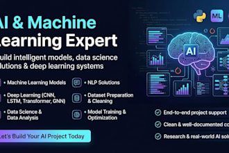 provide ai model training, machine learning, data science services