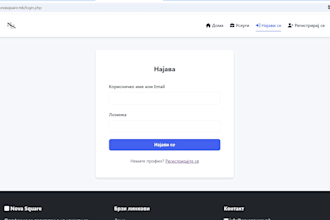 develop website for you