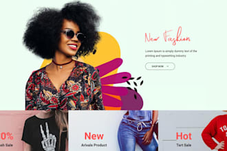 design and revamp shopify stores for dropshipping and ecommerce business success