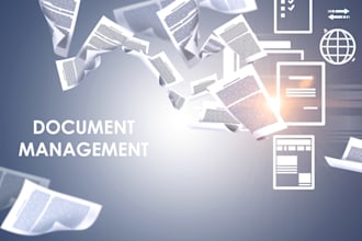 organize and manage your records and digital documents