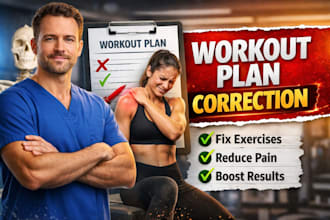 review and fix your workout plan to prevent pain and injuries