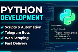 write python scripts and automate tasks for your business