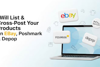 draft your ebay, poshmark, depop listing vendoo list