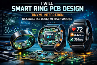 smart ring pcb design tinyml integration wearable pcb design for smartwatches