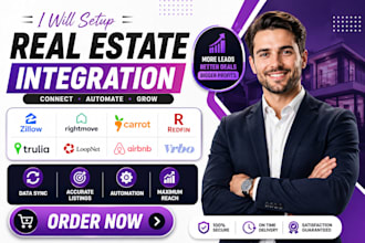 setup zillow rightmove carrot idx redfin trulia loopnet airbnb vrbo integration