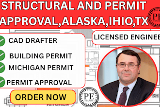 structural plan,building permit,permit approval,cad drafter,ihio,michigan,alaska