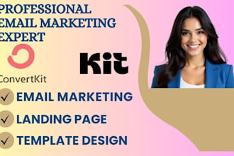 design kit landing page kit email template kit newsletter and campaign