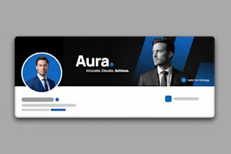 design high converting premium linkedin banner