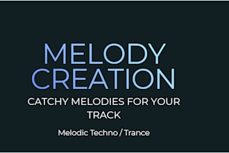 create catchy melodies for your track