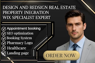 create wix mls property integration real estate website