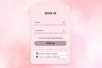 design a modern responsive landing page using html css bootstrap with clean ul