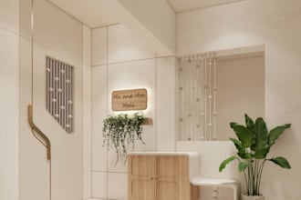 design a modern and vastu friendly home entrance foyer