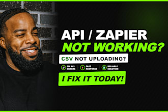 fix your API, zapier, or CRM integration issues