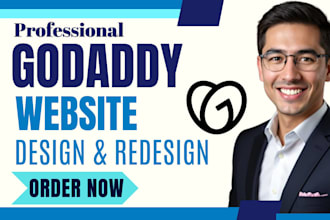 develop godaddy website godaddy redesign godaddy ecommerce seo as godaddy expert