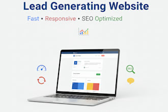 build a professional website optimized for capturing leads