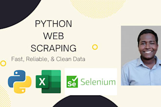scrape website data into clean CSV, excel, or json files