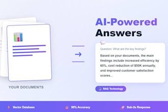 create an ai document chatbot using rag and vector databases