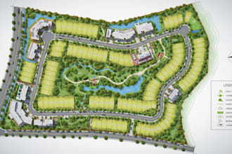 design real estate site plans, property maps and land subdivision layouts