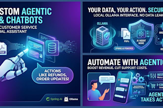 build agentic ai chatbot and ai agent for customer service virtual assistant