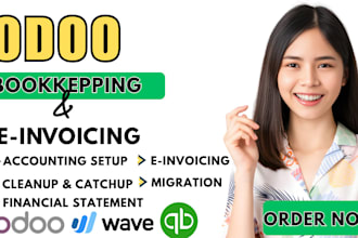 odoo erp accounting elnvoicing inventory setup bookkepping uae data migration