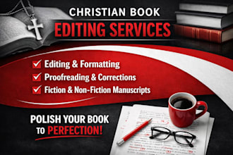 do developmental christian book editing as a book editor