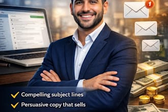 write high converting marketing emails as a pro copywriter