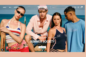 design clothing website clothing store clothing shopify boutique website sort