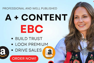 design amazon a plus content, ebc and premium a plus that sells