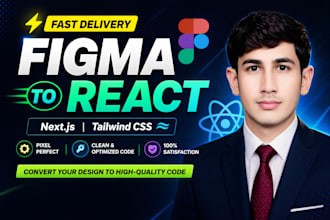 convert figma xd psd to react nextjs html tailwind css