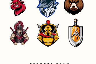design professional gaming logo for youtube or esports team
