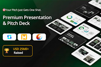 design business PPT presentation or do powerpoint presentation redesign