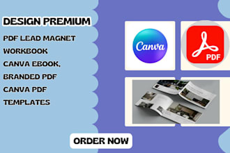 design workbook, canva ebook, branded PDF, canva templates, PDF lead magnet