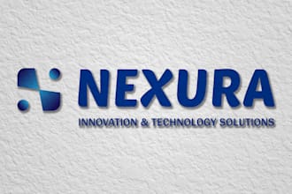 design modern minimalist tech and startup logo design