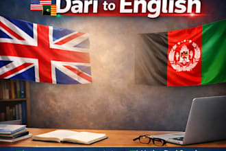 translate persian, dari to english and vice versa
