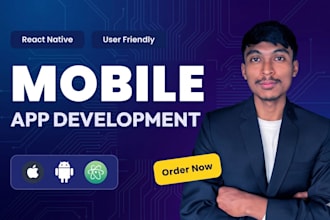 develop react native mobile apps for android and ios
