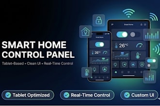 create a tablet based control panel for your smart home