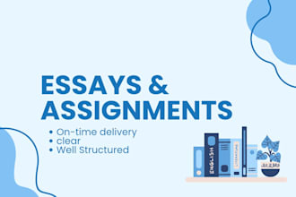 write essays and assignment