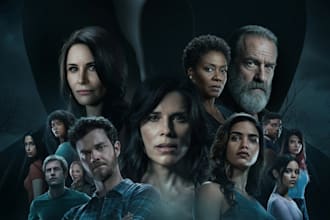 design a professional cinematic movie poster
