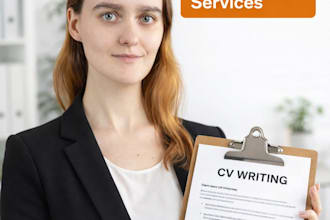 write your CV for work