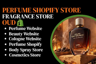 design perfume shopify store perfume website fragrance store luxury oud perfume