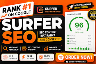 write a surfer SEO optimized article for your blog or website