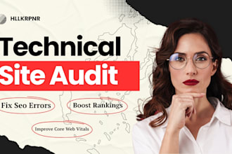 do a technical SEO audit and fix your site