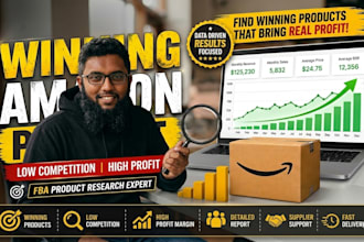 do amazon product research for fba private label with winning products