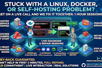 help you troubleshoot linux docker or self hosting issues