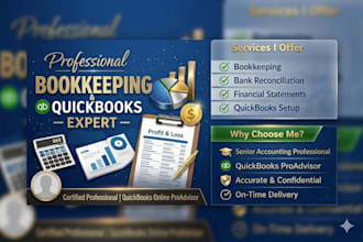 do bookkeeping, quickbooks online accounting