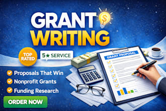 write a winning grant proposal, grant application