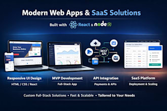 develop a website or saas for you