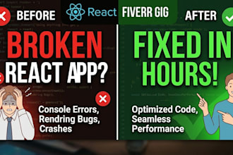 fix your next js, react or javascript bugs and errors fast