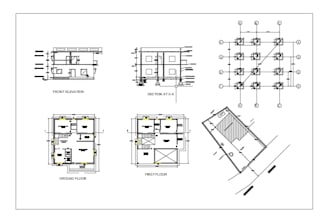 do autocad 2d drafting, floor plan, PDF to cad, revit 3d model