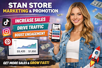 do stan store marketing, stan store promotion to increase sales and traffic fast